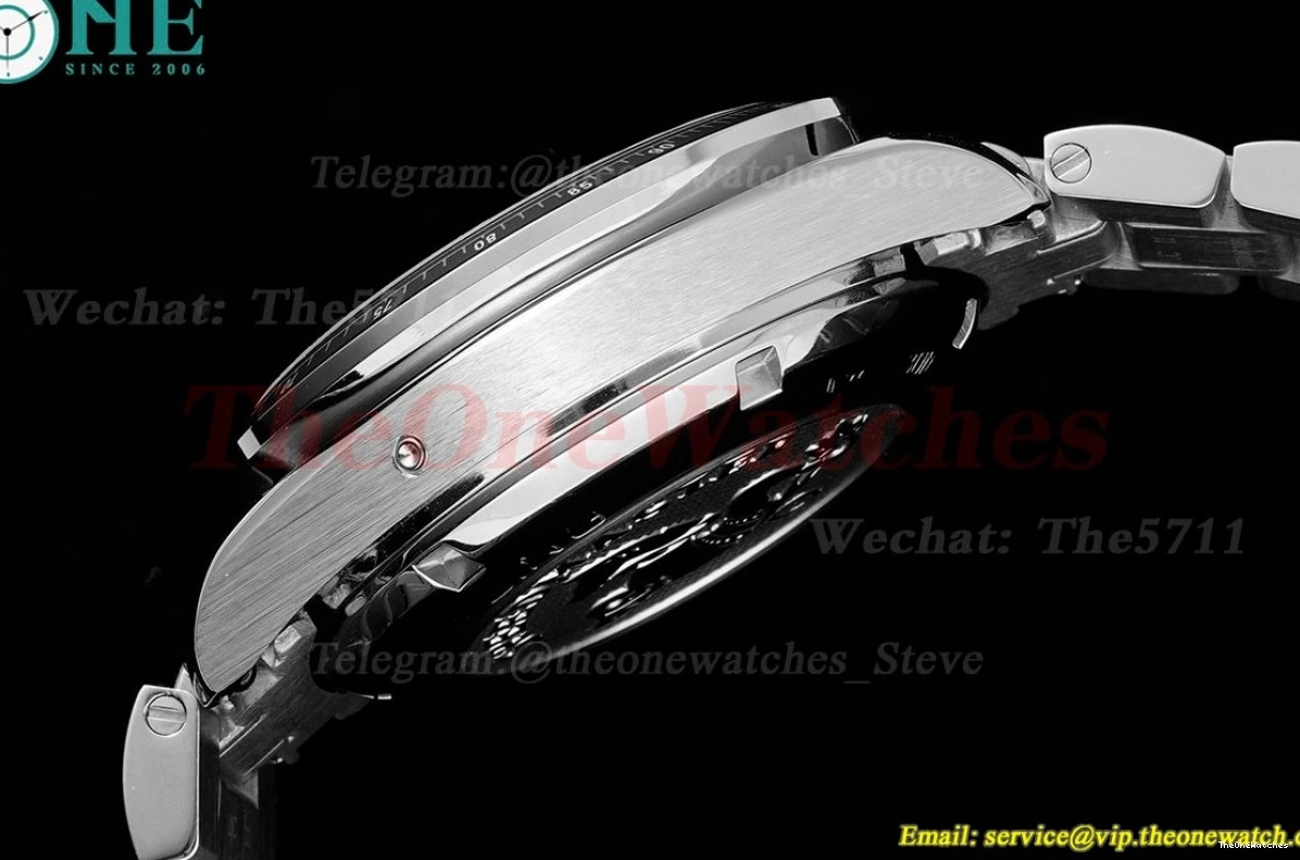 A7750 Racing Master SS 40mm Speedmaster White Dial HKF SS 0125